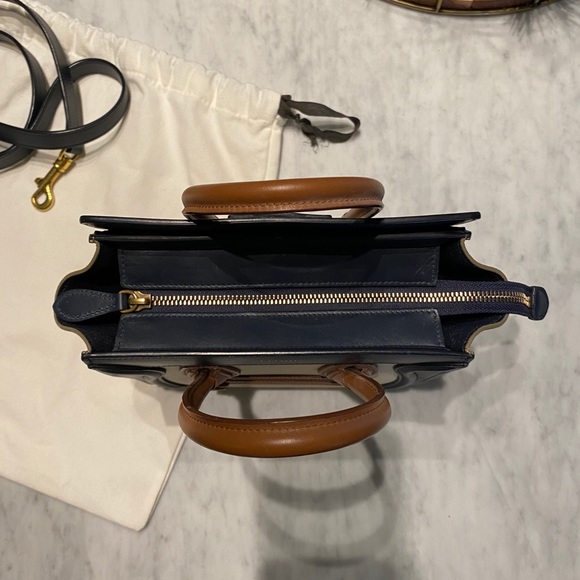 **SOLD** Céline | Multicolor Chalk Navy Calfskin - Picture 6 of 13